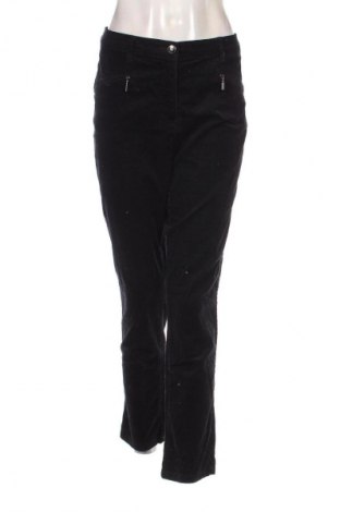 Pantaloni de velvet de femei Canda, Mărime XL, Culoare Negru, Preț 38,99 Lei