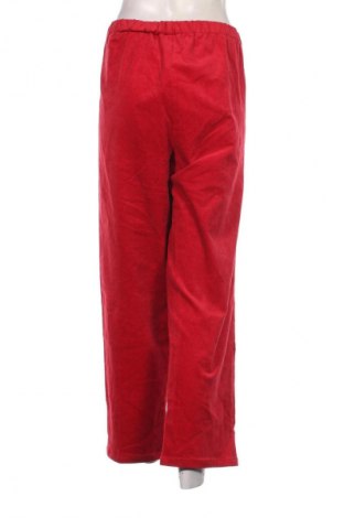 Damen Cordhose Denim&Co., Größe XL, Farbe Rot, Preis 8,99 €