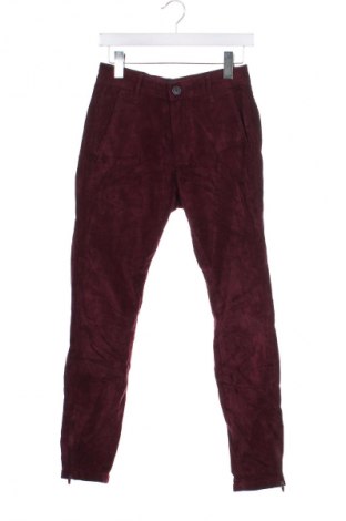 Pantaloni de velvet de femei Gabba, Mărime XS, Culoare Roșu, Preț 41,99 Lei