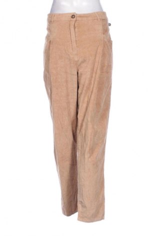 Damen Cordhose Gina, Größe L, Farbe Beige, Preis 7,99 €