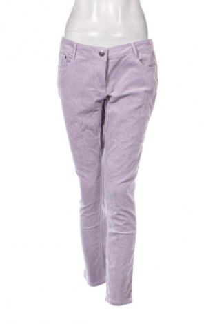 Pantaloni de velvet de femei Gina, Mărime M, Culoare Mov, Preț 30,99 Lei