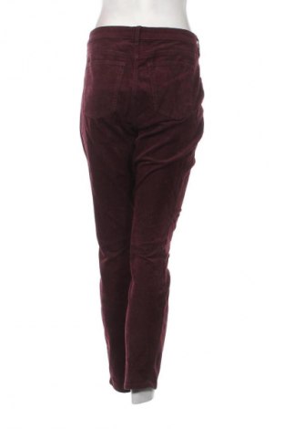 Pantaloni de velvet de femei H&M, Mărime XL, Culoare Roșu, Preț 95,79 Lei