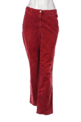 Damen Cordhose Joy, Größe L, Farbe Rot, Preis € 6,99