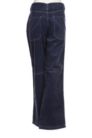 Pantaloni de velvet de femei Kanabeach, Mărime L, Culoare Albastru, Preț 76,99 Lei