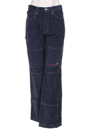 Pantaloni de velvet de femei Kanabeach, Mărime XL, Culoare Albastru, Preț 76,99 Lei