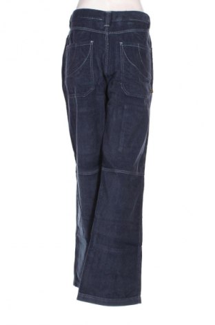 Pantaloni de velvet de femei Kanabeach, Mărime L, Culoare Albastru, Preț 76,99 Lei