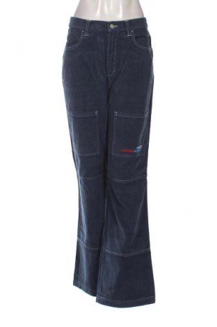 Pantaloni de velvet de femei Kanabeach, Mărime XL, Culoare Albastru, Preț 76,99 Lei