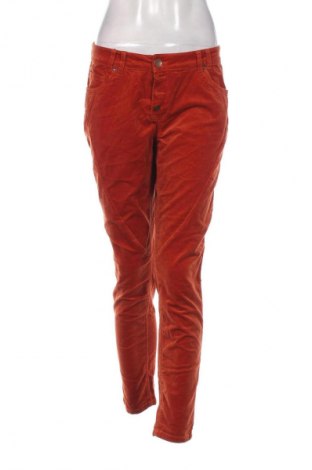 Pantaloni de velvet de femei Pulz Jeans, Mărime M, Culoare Portocaliu, Preț 35,99 Lei