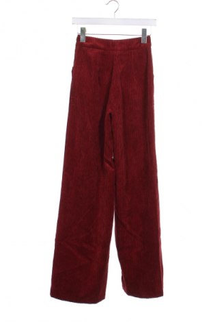 Damen Cordhose Stradivarius, Größe XS, Farbe Rot, Preis € 14,99