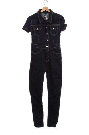 Damen Overall Boohoo, Größe XS, Farbe Blau, Preis 17,79 €