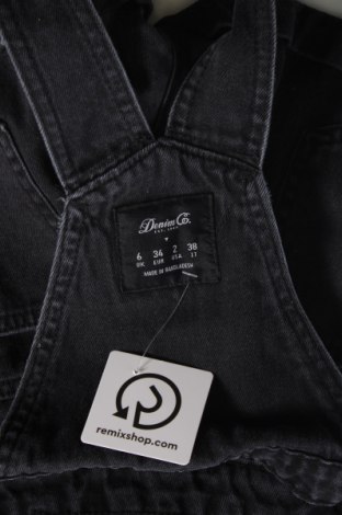 Дамски гащеризон Denim Co., Размер XS, Цвят Черен, Цена 7,99 лв.