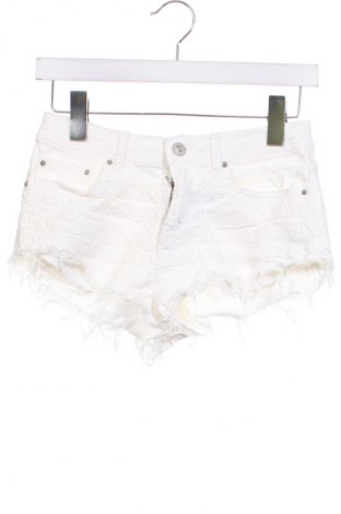 Damen Shorts Bershka, Größe XS, Farbe Weiß, Preis € 5,49