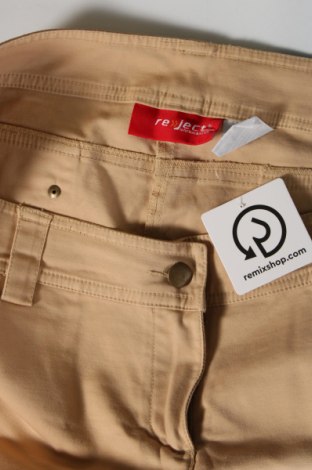 Pantaloni scurți de femei Reject, Mărime XL, Culoare Bej, Preț 22,99 Lei