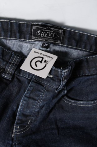 Pantaloni scurți de femei Savvy, Mărime L, Culoare Albastru, Preț 28,99 Lei