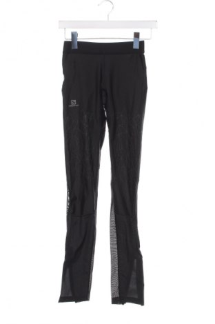 Damen Leggings Salomon, Größe XS, Farbe Schwarz, Preis 13,99 €