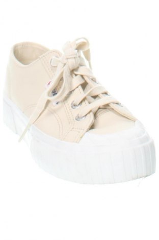 Damenschuhe Superga, Größe 36, Farbe Ecru, Preis 32,99 €