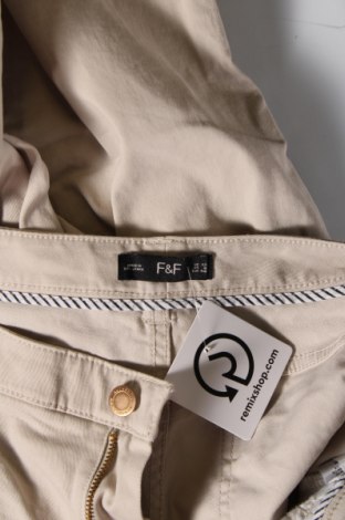 Damenhose F&F, Größe M, Farbe Beige, Preis 6,99 €