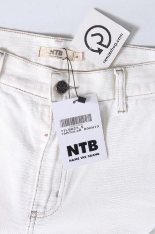 Дамски панталон NTB name the brand, Размер S, Цвят Бял, Цена 156,29 лв.