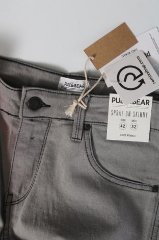 Pantaloni de femei Pull&Bear, Mărime L, Culoare Gri, Preț 91,99 Lei