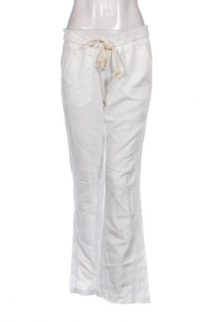 Pantaloni de femei Roxy, Mărime M, Culoare Alb, Preț 91,99 Lei