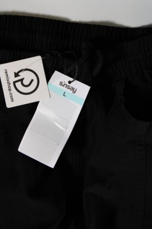 Damenhose Sinsay, Größe L, Farbe Schwarz, Preis 15,49 €