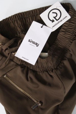 Damenhose Sinsay, Größe XXS, Farbe Grün, Preis € 9,49