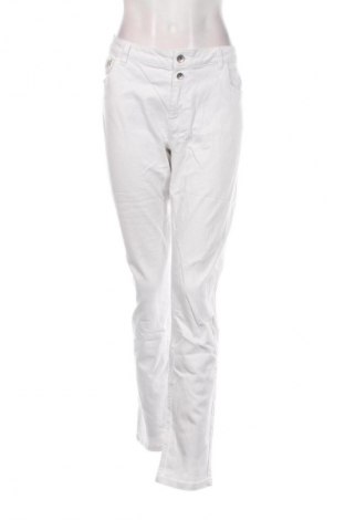 Pantaloni de femei Woman By Tchibo, Mărime XXL, Culoare Alb, Preț 95,79 Lei