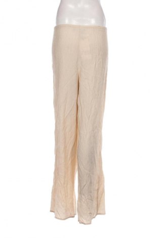 Damenhose Zara, Größe L, Farbe Beige, Preis 15,49 €