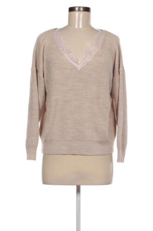 Damenpullover, Größe M, Farbe Beige, Preis 9,49 €