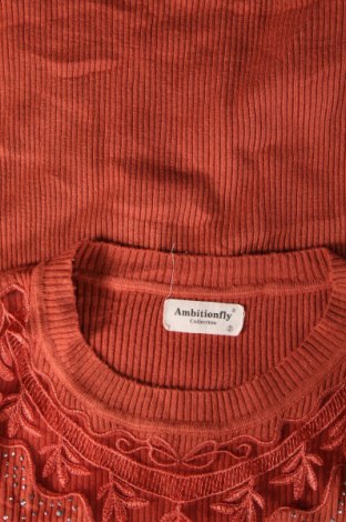 Damenpullover, Größe S, Farbe Orange, Preis 8,49 €