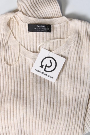 Damenpullover Bershka, Größe M, Farbe Beige, Preis € 6,81