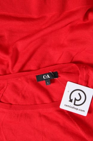 Damenpullover C&A, Größe L, Farbe Rot, Preis 7,99 €