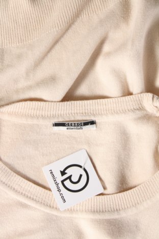 Damenpullover George, Größe L, Farbe Beige, Preis 6,99 €