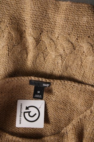 Damski sweter H&M, Rozmiar M, Kolor Beżowy, Cena 27,24 zł