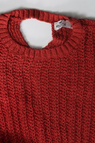 Damski sweter Hollister, Rozmiar S, Kolor Czerwony, Cena 67,99 zł