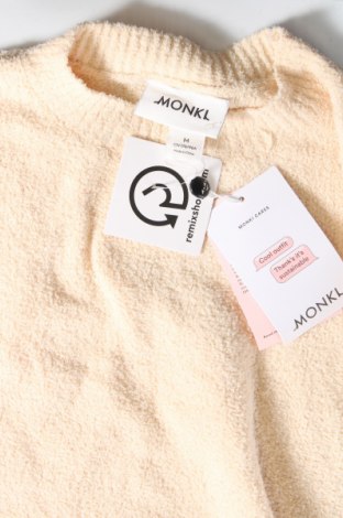 Damenpullover Monki, Größe M, Farbe Ecru, Preis 5,99 €