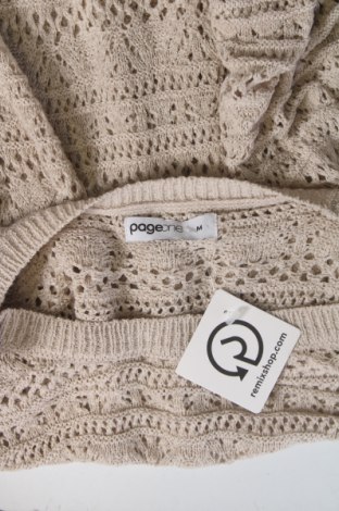 Damenpullover Page One, Größe M, Farbe Beige, Preis 7,99 €