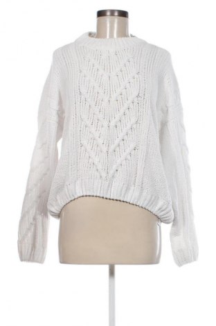 Damenpullover Pull&Bear, Größe S, Farbe Weiß, Preis € 9,49