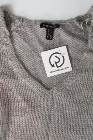 Damenpullover Question?, Größe L, Farbe Grau, Preis € 8,49