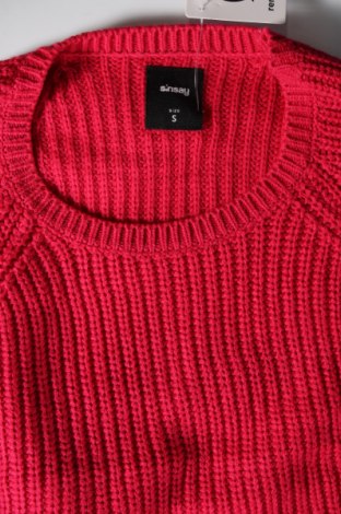 Damenpullover Sinsay, Größe S, Farbe Rot, Preis 6,82 €