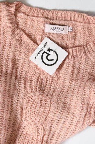 Damski sweter Soaked In Luxury, Rozmiar XS, Kolor Różowy, Cena 35,99 zł