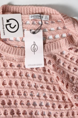 Damenpullover Stradivarius, Größe L, Farbe Aschrosa, Preis € 12,02