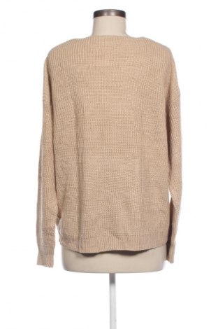 Damski sweter Up 2 Fashion, Rozmiar L, Kolor Brązowy, Cena 37,99 zł