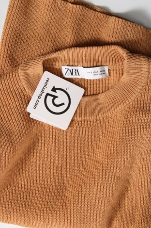 Damski sweter Zara, Rozmiar S, Kolor Brązowy, Cena 34,99 zł