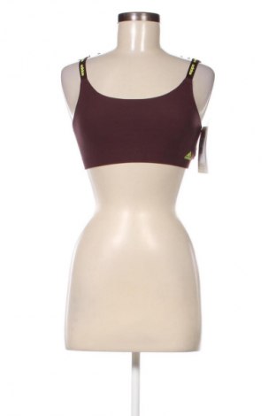 Damen Sporttop Adidas, Größe S, Farbe Braun, Preis € 14,49