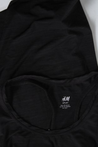 Дамски спортен топ H&M Sport, Размер XS, Цвят Черен, Цена 7,99 лв.