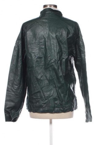 Damen Lederjacke, Größe M, Farbe Grün, Preis € 14,49