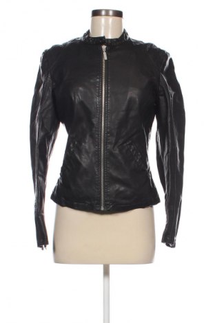 Damen Lederjacke, Größe L, Farbe Schwarz, Preis 17,99 €