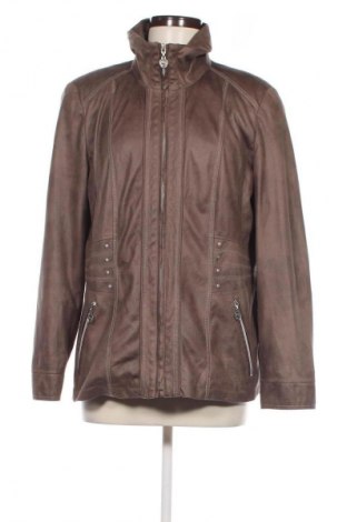 Damen Lederjacke Barbara Lebek, Größe M, Farbe Beige, Preis 76,99 €