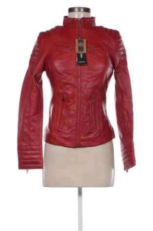 Damen Lederjacke URBAN 5884, Größe S, Farbe Rot, Preis € 209,49